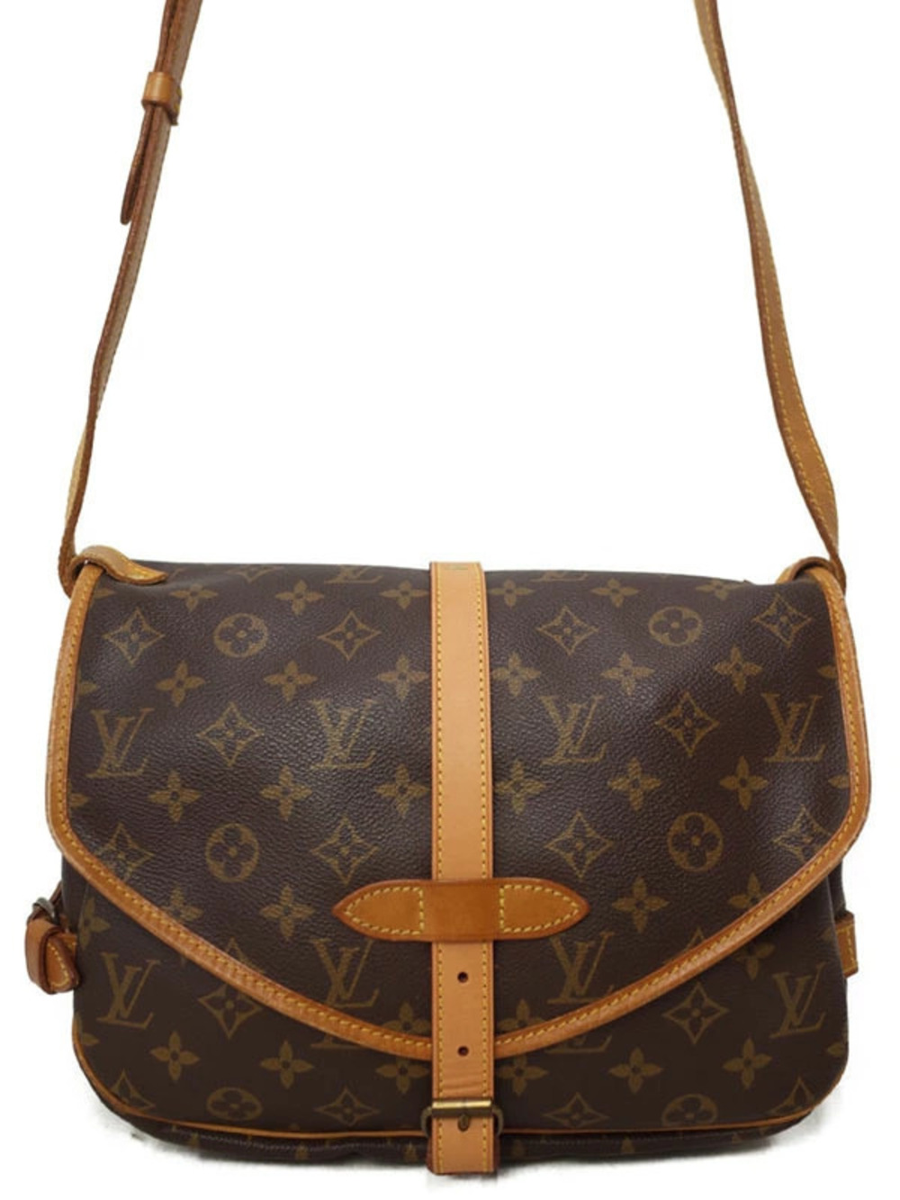 Louis Vuitton Monogram Saumur Shoulder Bag